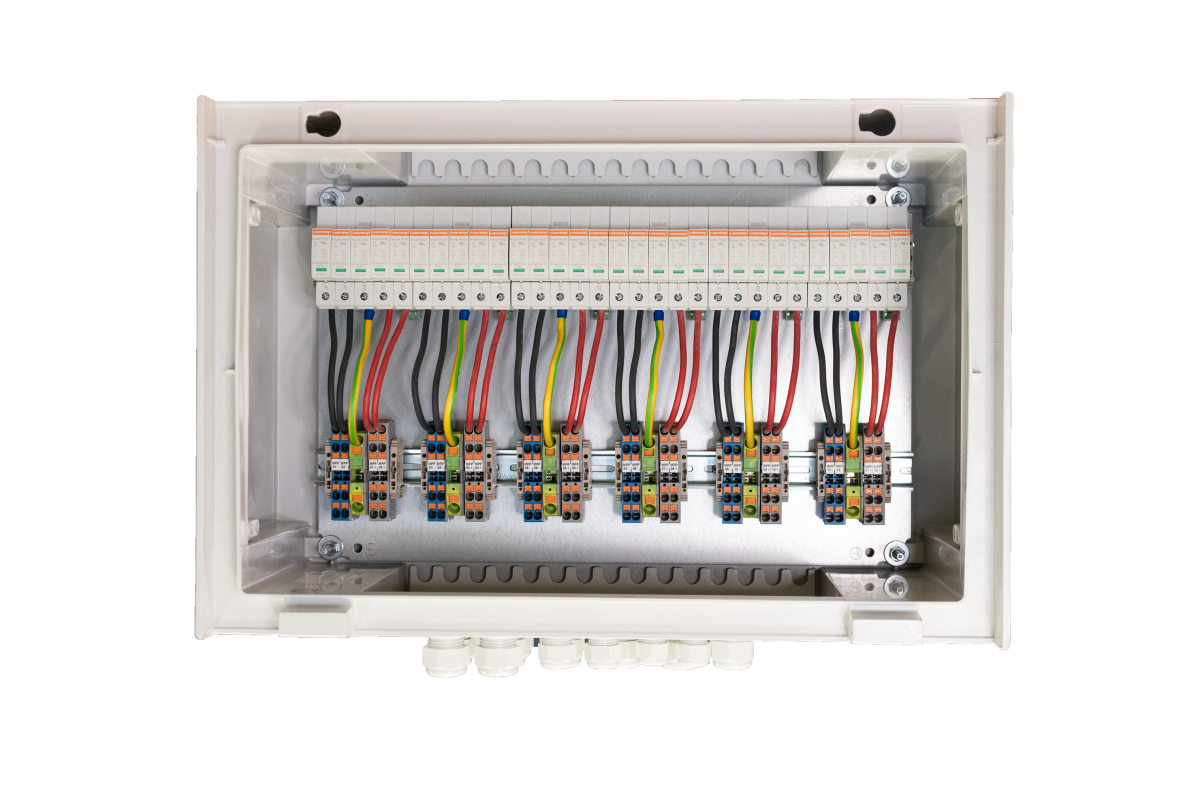 PV Überspannungsbox PushIN Titan II bis 12MPP